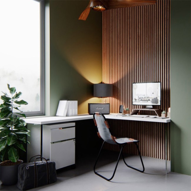 Acoustic Slat Panel Office